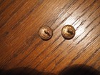 2 Post Civil War Virginia Cuff Buttons Waterbury