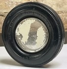 Vintage B f  Goodrich Rubber Tire Glass 6  Ashtray Dealership Advertising