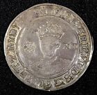 England Edward Vi  1547-1553  Silver 1551-1553 Shilling London Mint 32mm S-2482