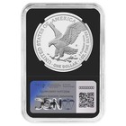 2025-s Proof  1 American Silver Eagle Ngc Pf69uc Als Label Retro Core