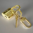 Louis Vuitton Padlock Key For Speedy Alma Handbag Goldtone 1 Set Authentic Lock