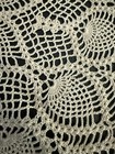 Vintage Handmade Crochet Doilie  approx  18    Across 