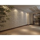 Wall Panel 19 7in X 19 7in 32 Sq  Ft  White Diamond Pvc 3d Wall Panels  pack Of