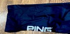 Ping Golf Men   s Rain Wind Pants Polyester Adjustable Waist Sz L Pockets Dogleg