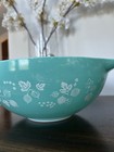 Pyrex Jaj Turquoise Gooseberry 444  Read Description