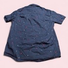 O   neill Men   s Boat Button Shirt Graphic Short Sleeve Size Medium