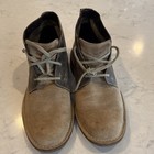 Men s Cole Haan Brown Beige Chukka Boots Leather Suede Lace Up 10 5