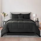 5 Piece Comforter Set Duvet Insert Ultra Soft Microfiber Reversible Comforters
