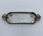 Antique Art Nouveau    small Vanity Tray With Miniature Perfume Bottles  5 Pc Lot