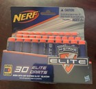 Official Nerf - Elite Dart 30 Pack N-strike - New  Christmas Gift Idea Stocking