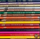 Entire Lot Of Vintage Colored Pencils  Prisma Color  Faber-castel Spectra Color 