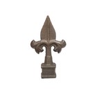 3 4  Finial Boy Scout Square Pipe Gate Fence Topper Ornamental X10pc Cast Iron