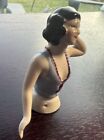 Antique German Half Doll Pin Cushion- Flapper  5494