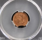 1902 1c Indian Cent Curved Clip Error   Cac Ms Details Questionable Color