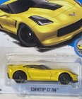 New 2017 Hot Wheels Corvette C7 Z06 Factory Fresh 1 10 Yellow Car 128 365