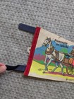 Vintage Qu  bec Souvenir Felt Pennant Horse Carriage Banner Promenade En Cal  che