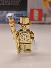 New Rare Mr  Gold Lego Custom Minifigure