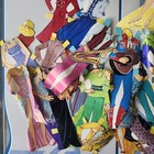 Vintage Golden Book Show Biz Press-out Playset Paper  Dolls Stage Props