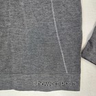 Showers Pass Mens Medium Gray Long Sleeve Cycling Base Layer Shirt Thumbholes