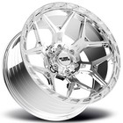 20x10 Off-road Monster Wheels M40 Chrome Rims  4pcs 