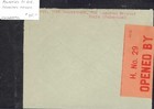 Savoystamps-palestine-cover-palestine To Usa- Censor Stamp   Tape