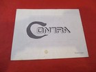 Contra Nintendo Nes Instruction Manual Booklet Only  r