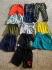 12 Piece  Boys Athletic Shorts Lot Size 8 Mixed Brands Activewear Basket