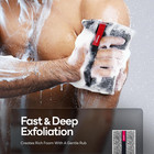 Exfoliating Body Scrubber  Large Bath And Body Scrub Buffer  Dual Texture Body E