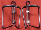 Set Of  2 Vgc Vintage American Classic Black Alloy Water H2o Bottle Cages  49 Gr