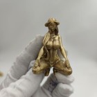 Chinese Bronze Copper Statue Hand Carved Naked Girl