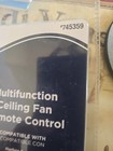 Harbor Breeze White Handheld Universal Ceiling Fan Control  745359