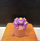 Rare Fisher-price Little People Purple Spider On Tree Stump Figure Halloween