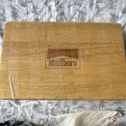 Marlboro Wooden Casino Poker Chip Set With Playing Cards And Chips