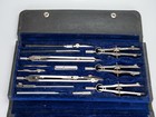 Vintage Keuffel Esser K e Doric Apollo 9626c Metal Drafting Instrument Set