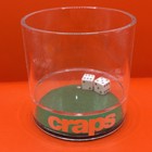 Vtg Howw Mfg  Plastic Casino Executive Glasses W  Game Rules  Original Box - Usa