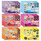 Make Your Own Race Car Stickers  Sporty Racing Car Stickers For Kids   24