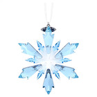 Swarovski Disney Frozen Snowflake Ornaments Blue Crystals Christmas New With Box