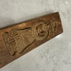 Dutch Hand Carved Wood Speculaas Cookie Mold 1950 s Male And Female Figures