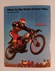 Vintage 1975 Lake Whitney Trans-ama Motocross Souvenir Program - Unscored Clean