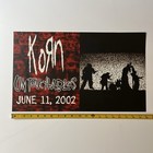 Korn 2002 Untouchables Collage 2 Sided Promotional Poster Vintage Original