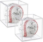 Baseball Display Case uv Protected Clear Baseball Boxes For Display acrylic B   