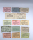 Lot Of Milwaukee Road Railroad Employee Passes 1926-1952
