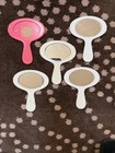 Vintage Tom Fields Tinkerbell Mirrors Lot Of 5 Girls Hand Mirror 60   s 70   s