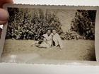 2 Vintage 1950s African American Couple Snapshot Photos Scalloped Edge
