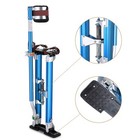 24-40 Inch Drywall Stilts Aluminum Tool Stilt For Painting Taping Cosplay Walk
