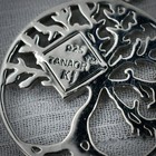 Tanaor Nano Bible Tree Of Life Necklace 925 Sterling Silver 18  Adj 6 6g