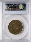 1850 Braided Hair Large Cent Pcgs Xf45