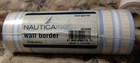 Nautica Kids Benjamin Wall Border Blue Yellow Alphabet Wallpaper Nursery 10 Yds