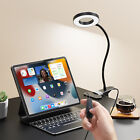 Led Desk Lamp Adjustable Swing Arm Lamp With Clamp Eye-caring Reading Desk Light