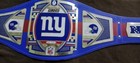 New York Giants Championship Nfl Belt  Brass Plates Adult Size
